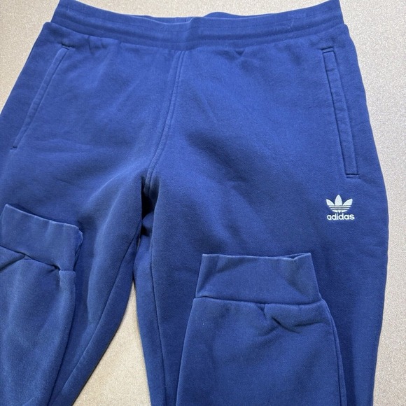 Adidas Pants Mens XL Blue‎ Sweatpants Joggers Gym Activewear - Picture 3 of 9